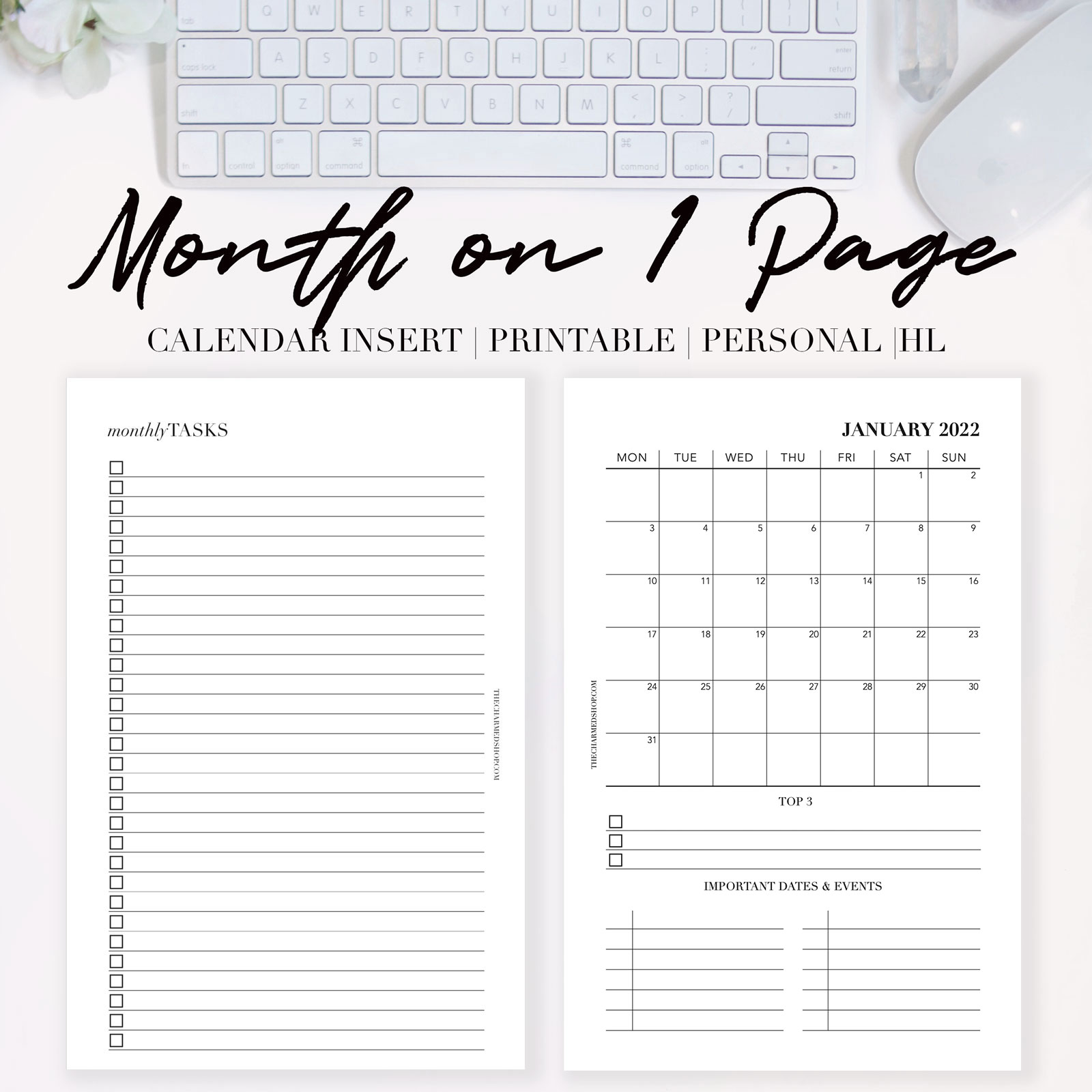 Free Printable Planner Pages 2022