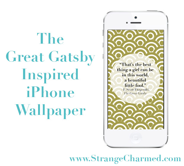 great gatsby quote wallpaper