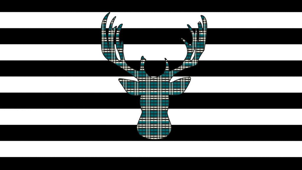 Plaid Deer Desktop