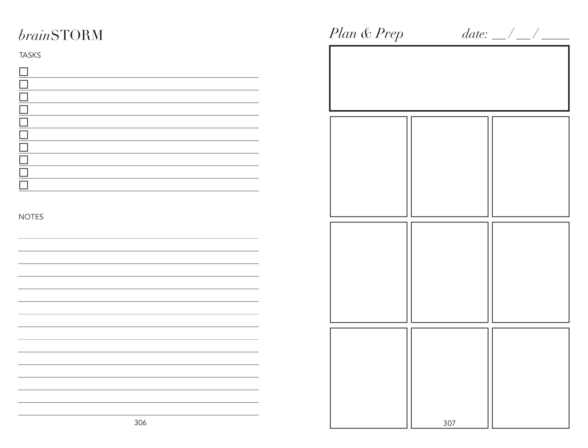 2020 Master Planner Printable Bundle - Strange & Charmed