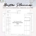 2020 Master Planner Printable Bundle - Strange & Charmed